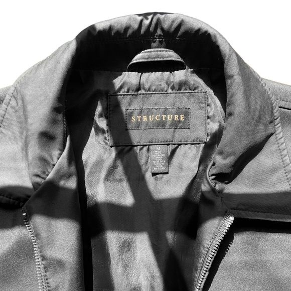 Men's Lightweight Jacket - Black - Medium / 40"-42" - Picture 2 of 5